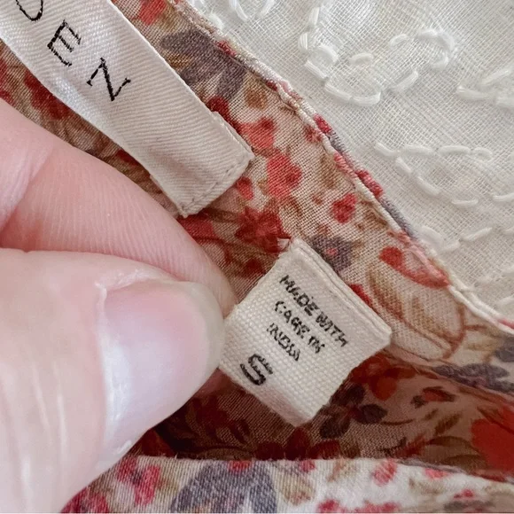 Doen Sonnet Dress Size Small Summer Maxi Dress